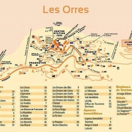 Residence Les Ecrins Les Orres Zewnętrze zdjęcie